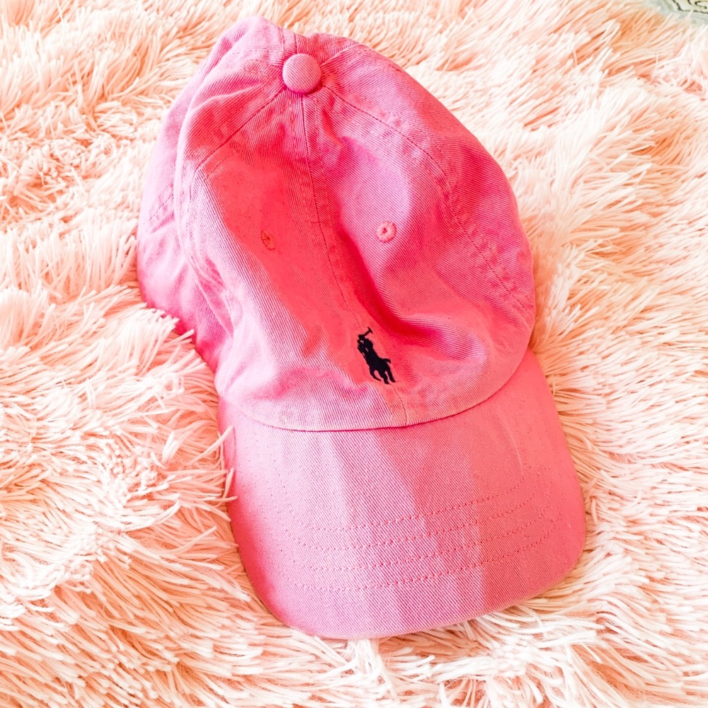 Pink Polo ball cap!
